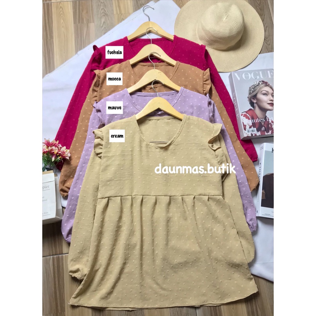 1KG MUAT 5PCS | ALEY BLOUSE URAGIRI HITS OOTD KOREAN STYLE FASHION GROSIR MURAH WANITA TERBEST SELLER