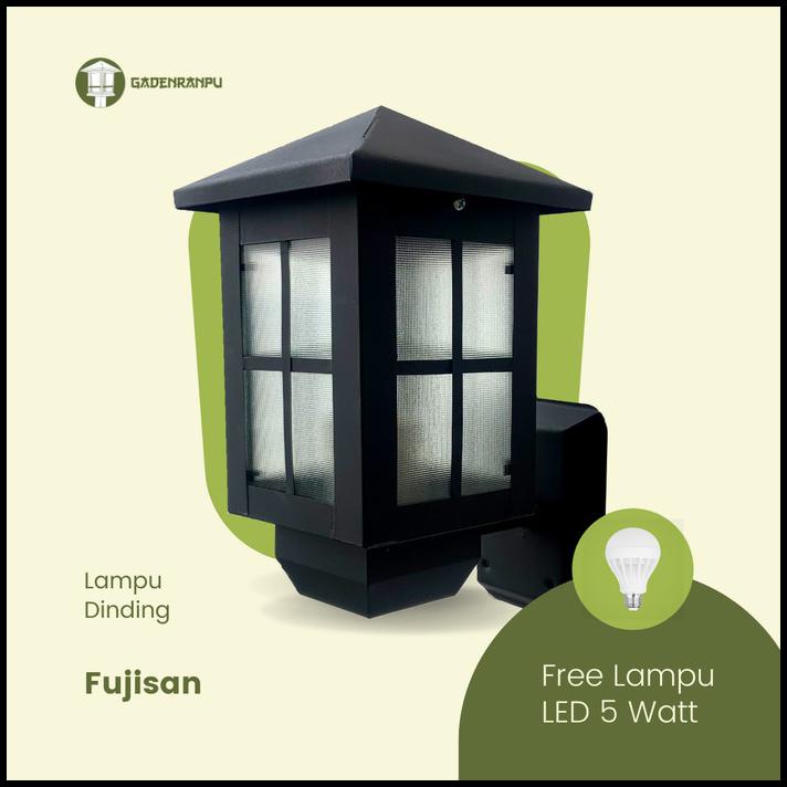 Lampu Taman Dinding Minimalis 05 - Kuncup Topi