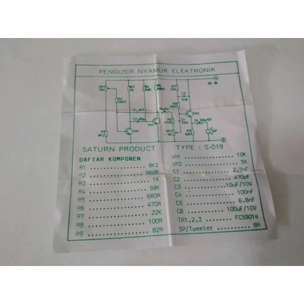 PCB Pengusir Nyamuk Electric S-019