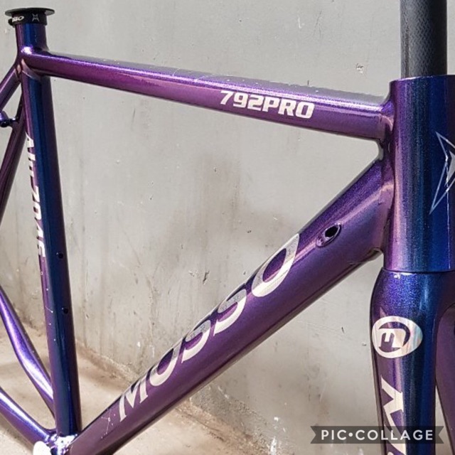 frame mosso road bike