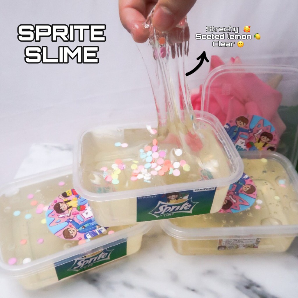 SPRITE SLIME 200GRAM BY ELIPTOYS BEST SELLER