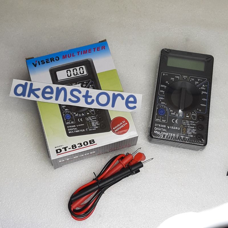 Avometer digital dt 830b dt830b