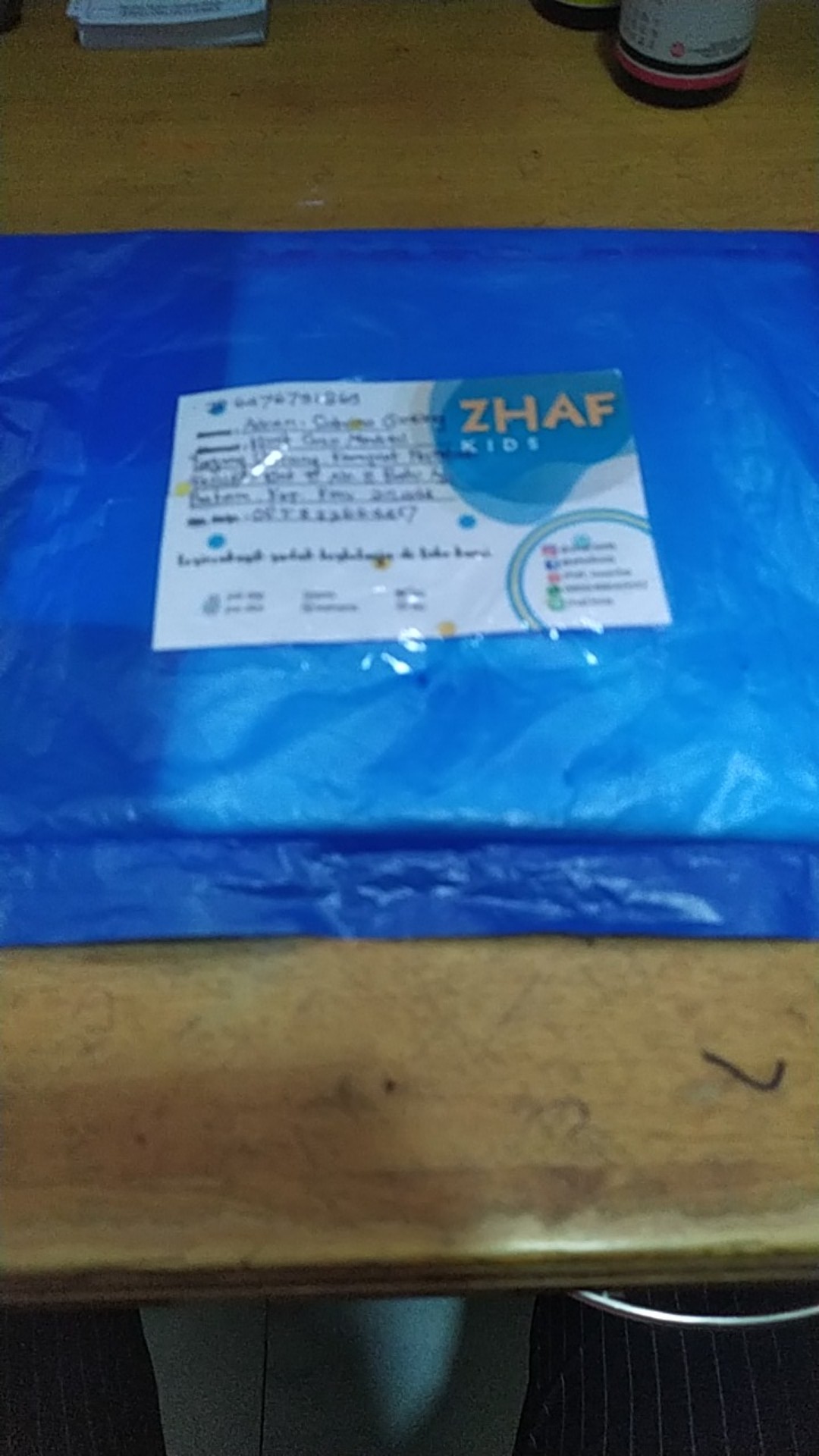 Zhaf Kids Plastik Masker Ukuran 14x14