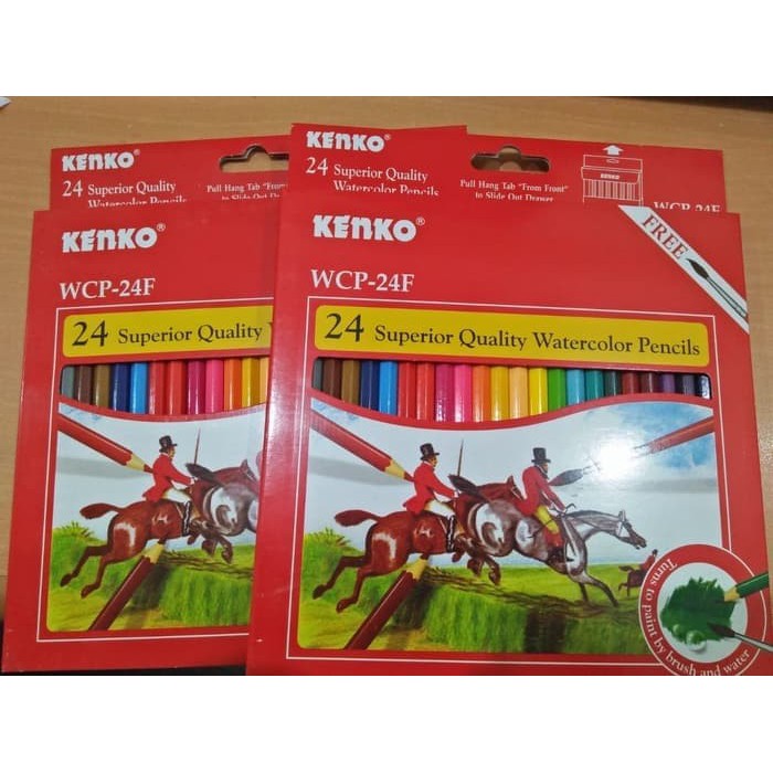 Kenko 24 Color Pencil Water WCP-24F