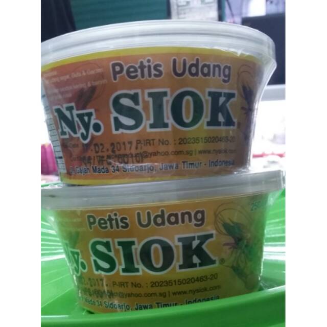 Petis udang Ny Siok