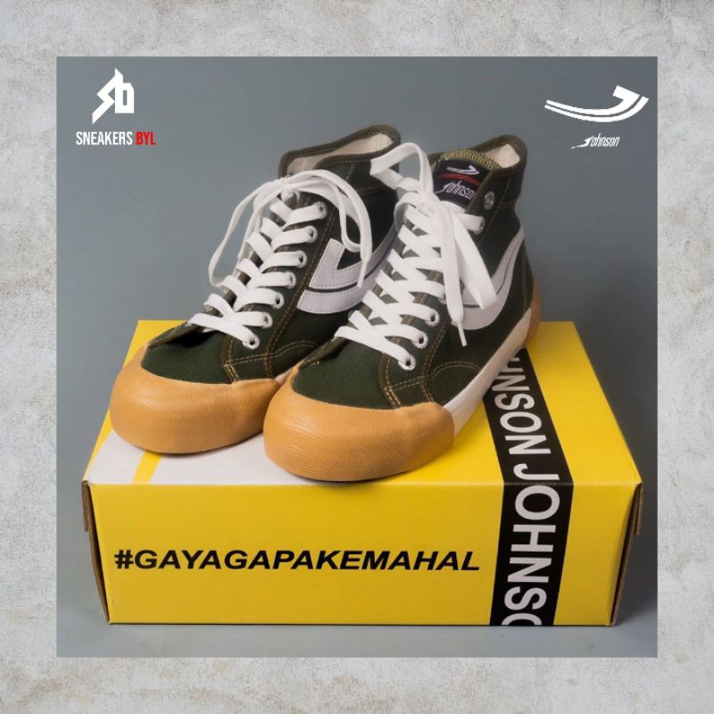 SEPATU JOHNSON GALAXY PRO GREEN HIGH
