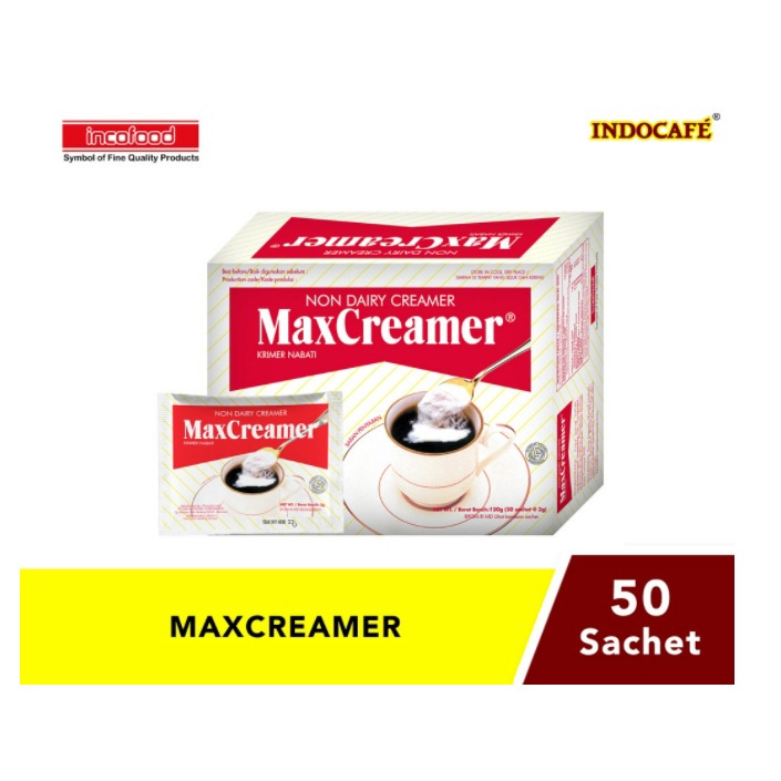 Max Creamer (Non Dairy Creamer)  isi 50 Sachet