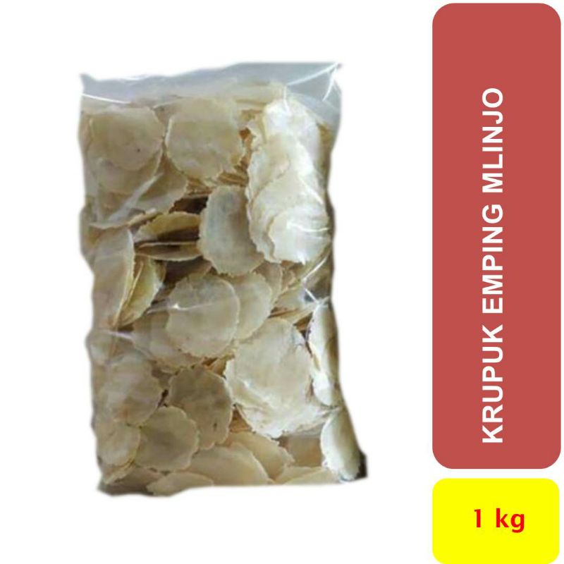 

Kerupuk Krupuk Emping Mlinjo Mentah 1000g