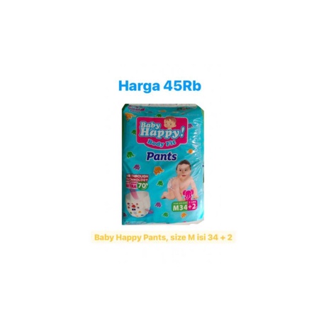 Baby Happy Pants M34+2