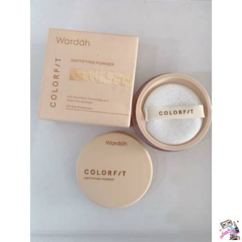 ☃Cutezz_Ching1☃Wardah Colorfit Mattifying Powder 15g