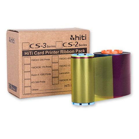 RIBBON COLOUR / BLACK Hiti CS200e - RIBBON PRINTER Hiti CS200e PITA HITAM / WARNA PRINTER HITI CS200