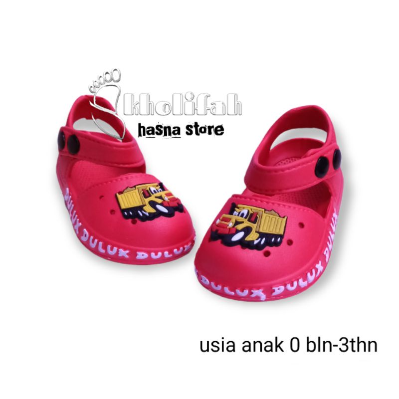 Sandal Baim Sepatu Anak Laki-Laki Karakter Mobil Dulux 376e-tr