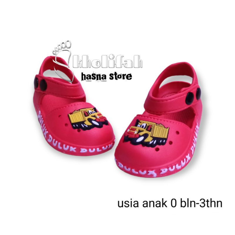 Sandal Baim Sepatu Anak Laki-Laki Karakter Mobil Dulux 376e-tr