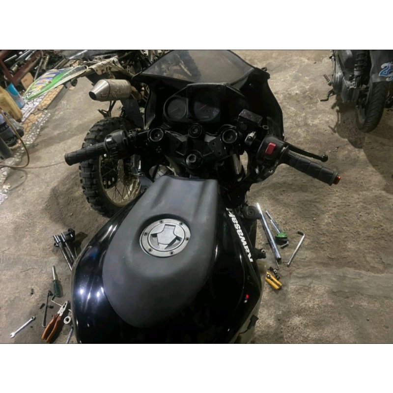 Stang Bpro Setang Jepit ukuran 37 mmLurus & 10° Derajat All Ninja 250 lama & fi Z250fi ori bpro