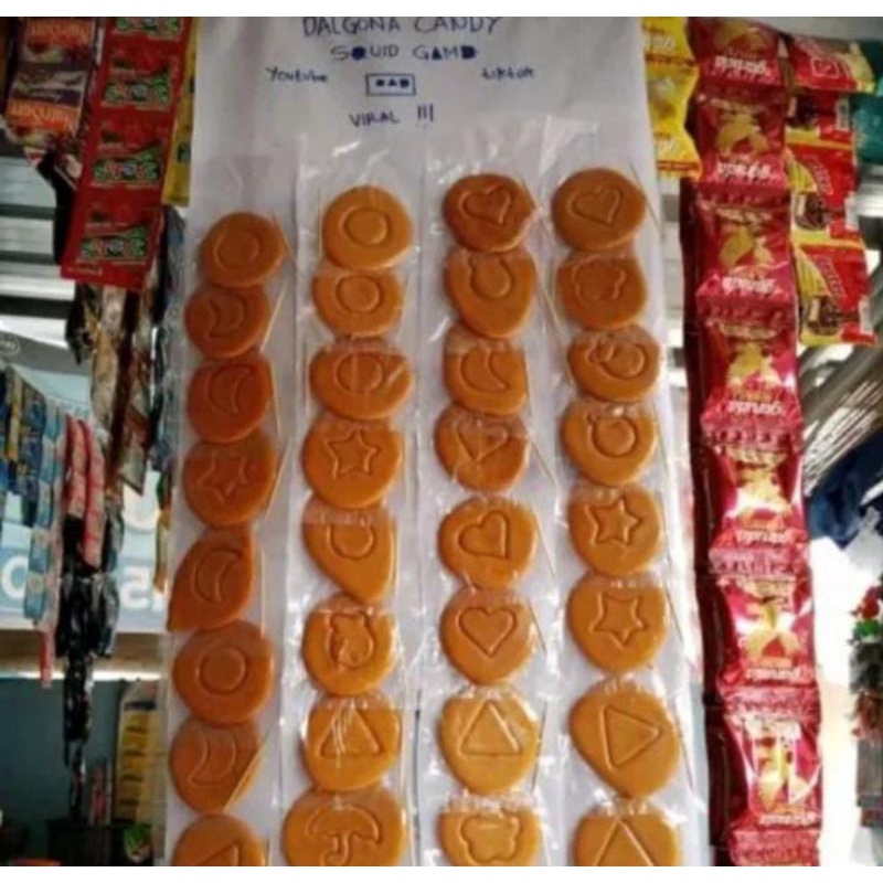 

30pcs Dalgona candy squad game (COD)