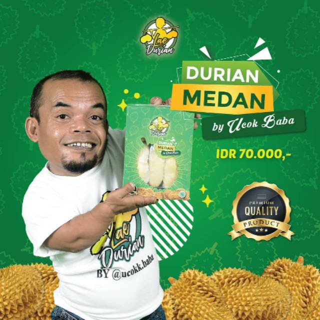Lae Durian Kupas Medan Ucok Baba