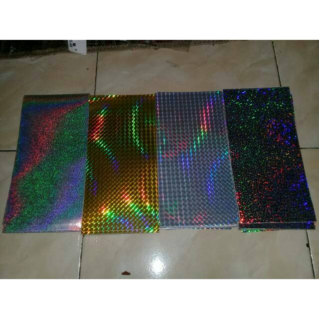 

Stiker Hologram 10m x 20cm motif pasir, kerikil, kipas kotak untuk custom Lure