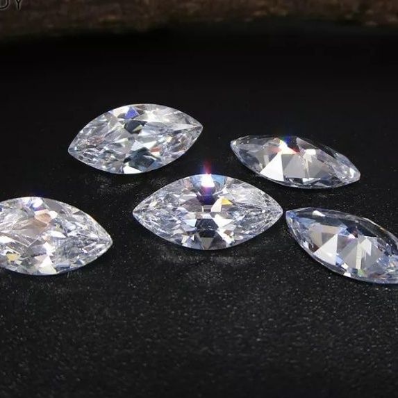 A3 Quality Permata Markis Cubic Zirconia