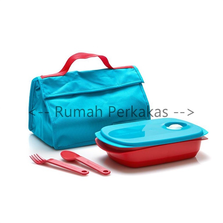 FREE ONGKIR BYO (Bring Your Own Lunch) biru merah
