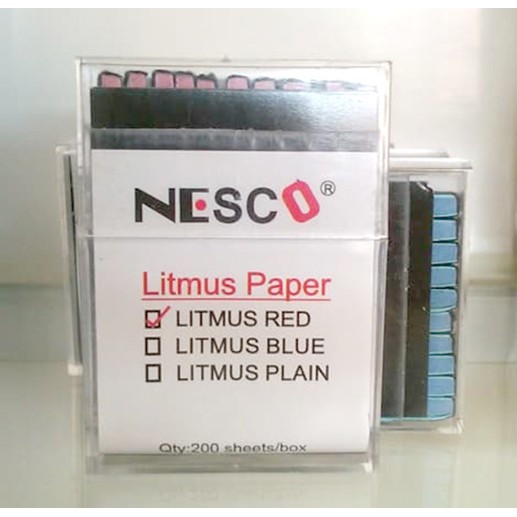 Nesco Kertas Lakmus Merah /  Kertas Ukur Ph Basah, FM, Best Seller