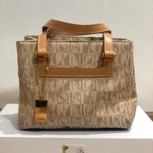 Tas Wanita Bonia Original Hand Bag Brown (Preloved)