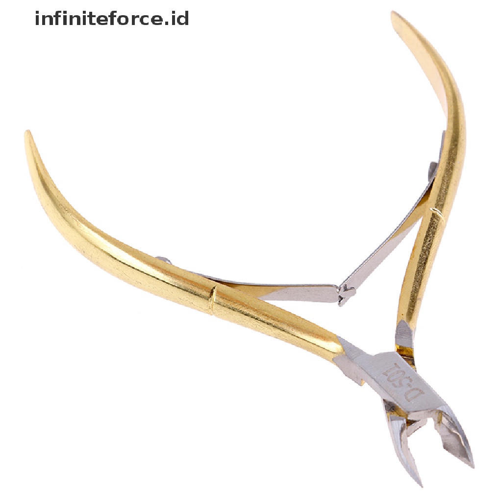 Infiniteforce.id Gunting Kuku Kutikula / Kulit Mati Bahan Stainless Steel Untuk Manicure / Nail Art