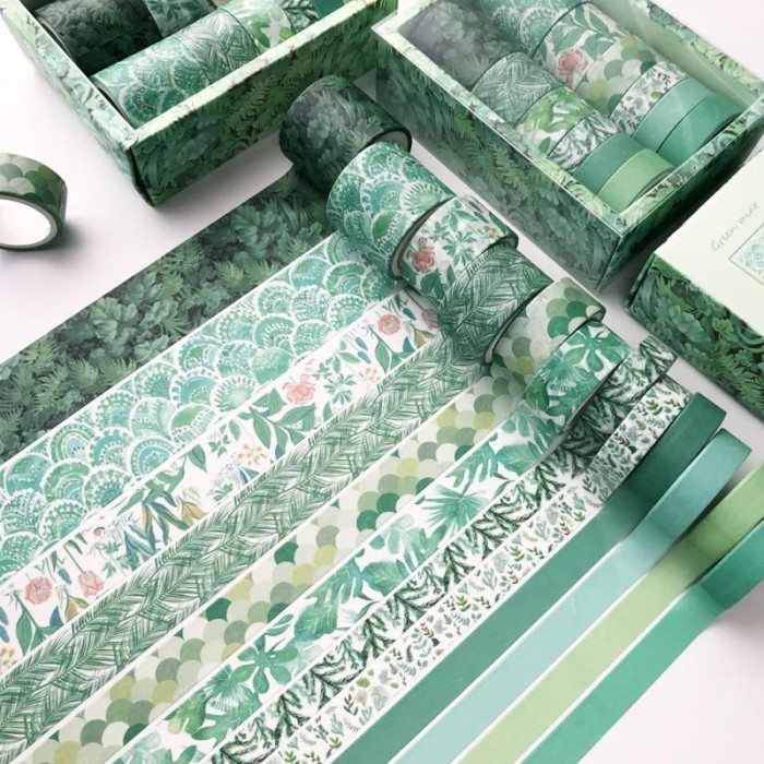 

Gaya 12Pc/Set Vintage Retro Washi Tape Masking Tape Selotip Kertas Jepang Limited