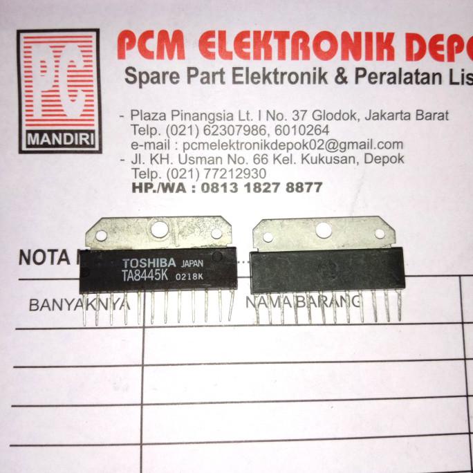 Ta8445K Ta 8445K Ta8445 K Ta 8445 K Toshiba Original Pcmelebik54