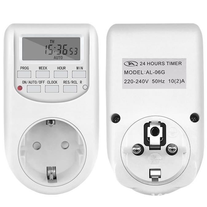 Stop Kontak Timer Digital/Timer Adaptor AL-06G/Digital Timer Switch
