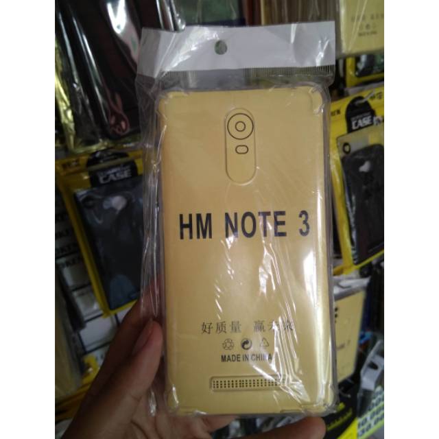 ANTI CRACK XIOAMI REDMI NOTE 3 SOFTCASE ANTICRACK NOTE 3 XIAOMI