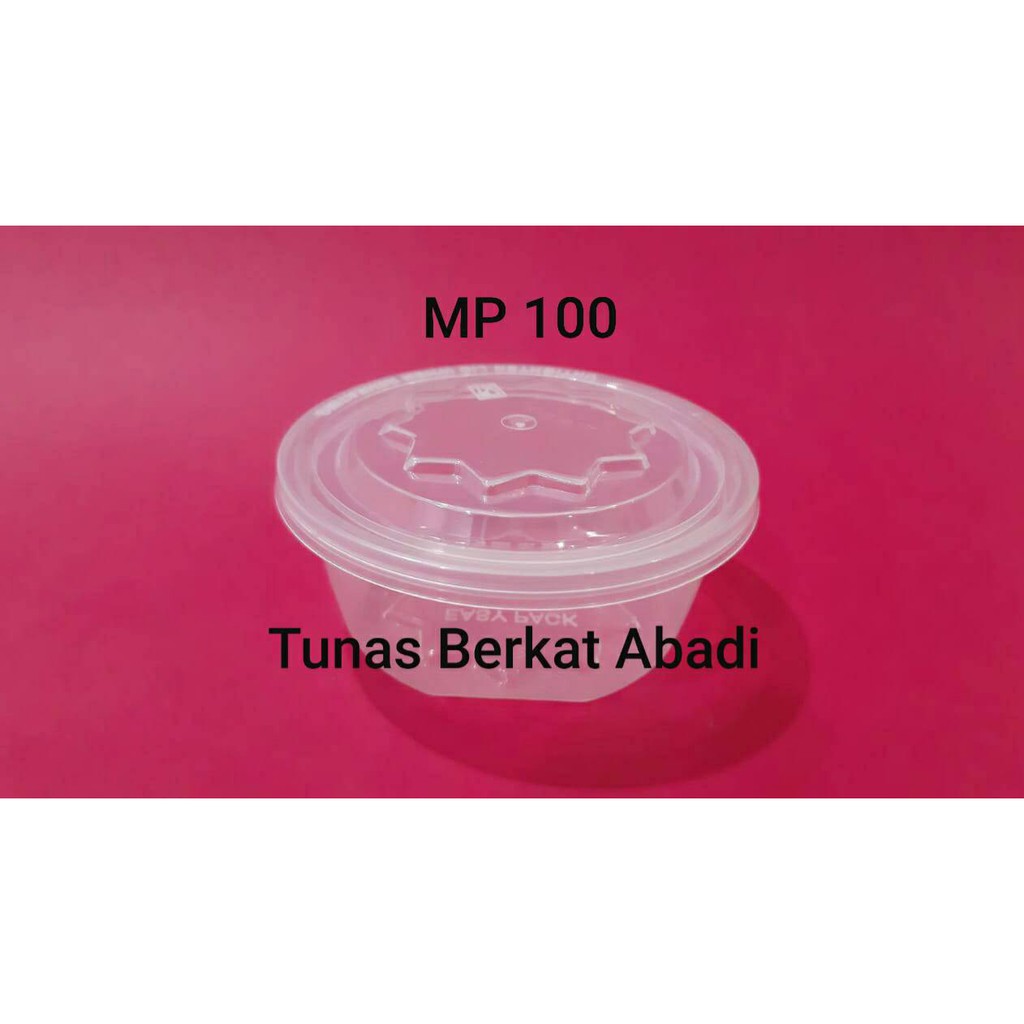 Thinwall MP-100 / Kotak Tempat Puding, Sambal @25 Pcs