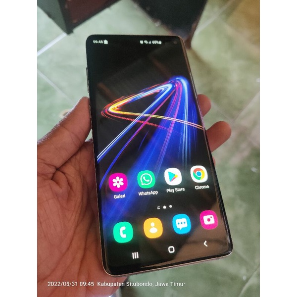 SAMSUNG S10 PLUS EX INTER DUAL SIM MINUS GREENSCREEN
