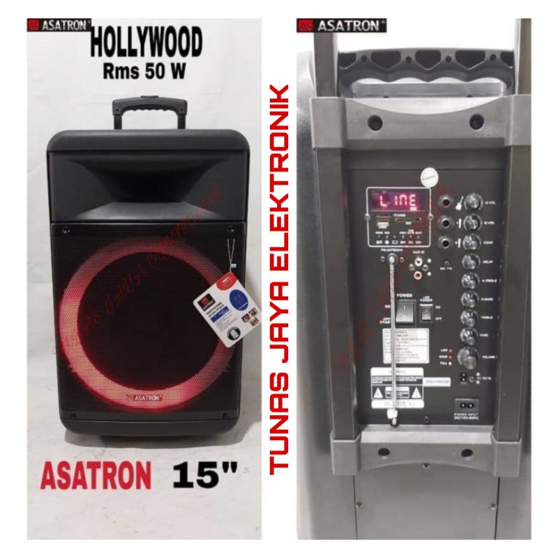 WIRELESS ASATRON HOLLYWOOD 15 INCH