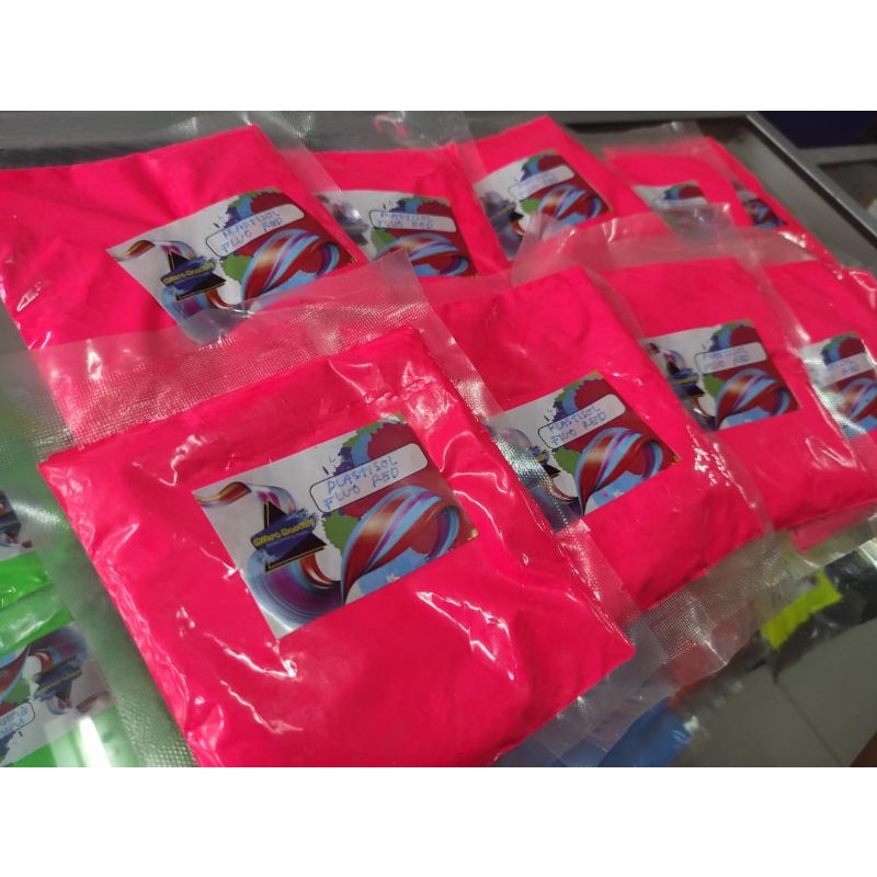 

plastisol FLUO RED 200gr ( kemasan ekonomi )