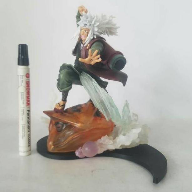 Baru Mainan Action Figure Jiraiya Gamabunta Naruto Statue Figure Tingg Boomstor21