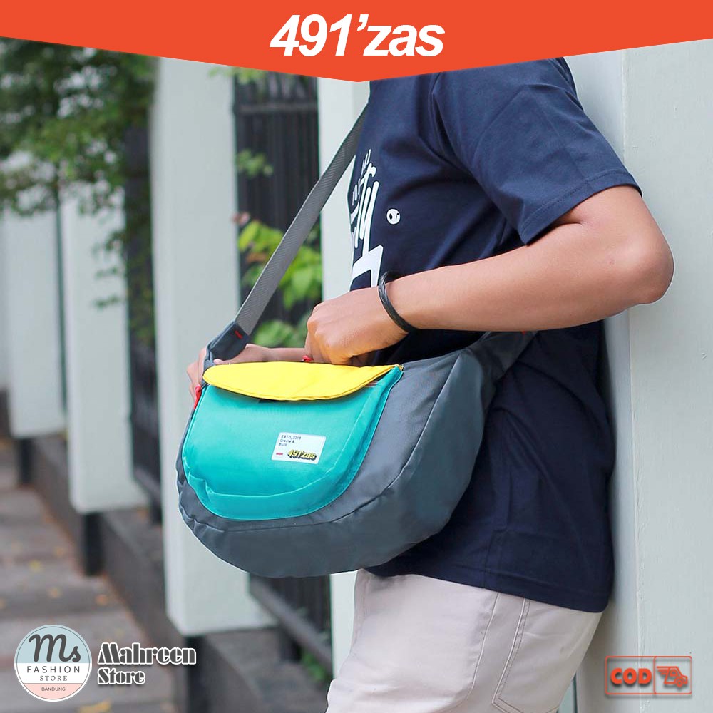 Tas Fuku Slingbag Tas Selempang Pria Wanita Unisex Distro - 491'Zas | MR 691