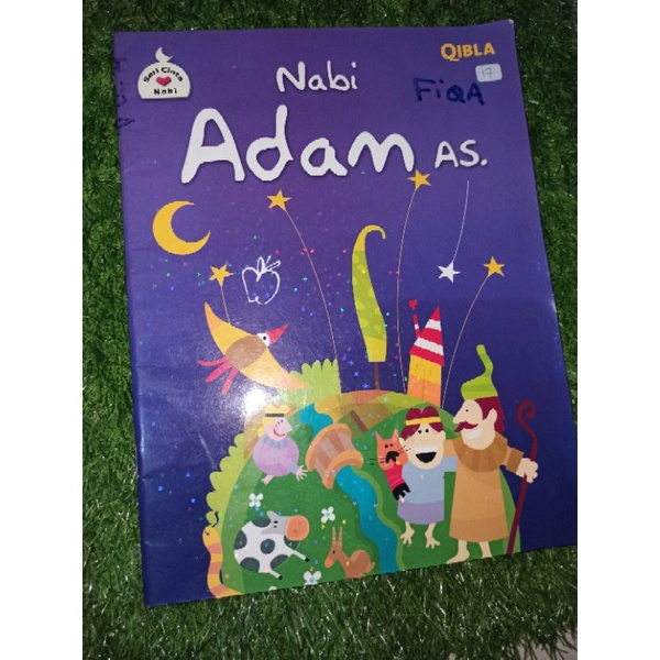 Buku cerita anak muslim - Nabi ADAM AS (preloved)
