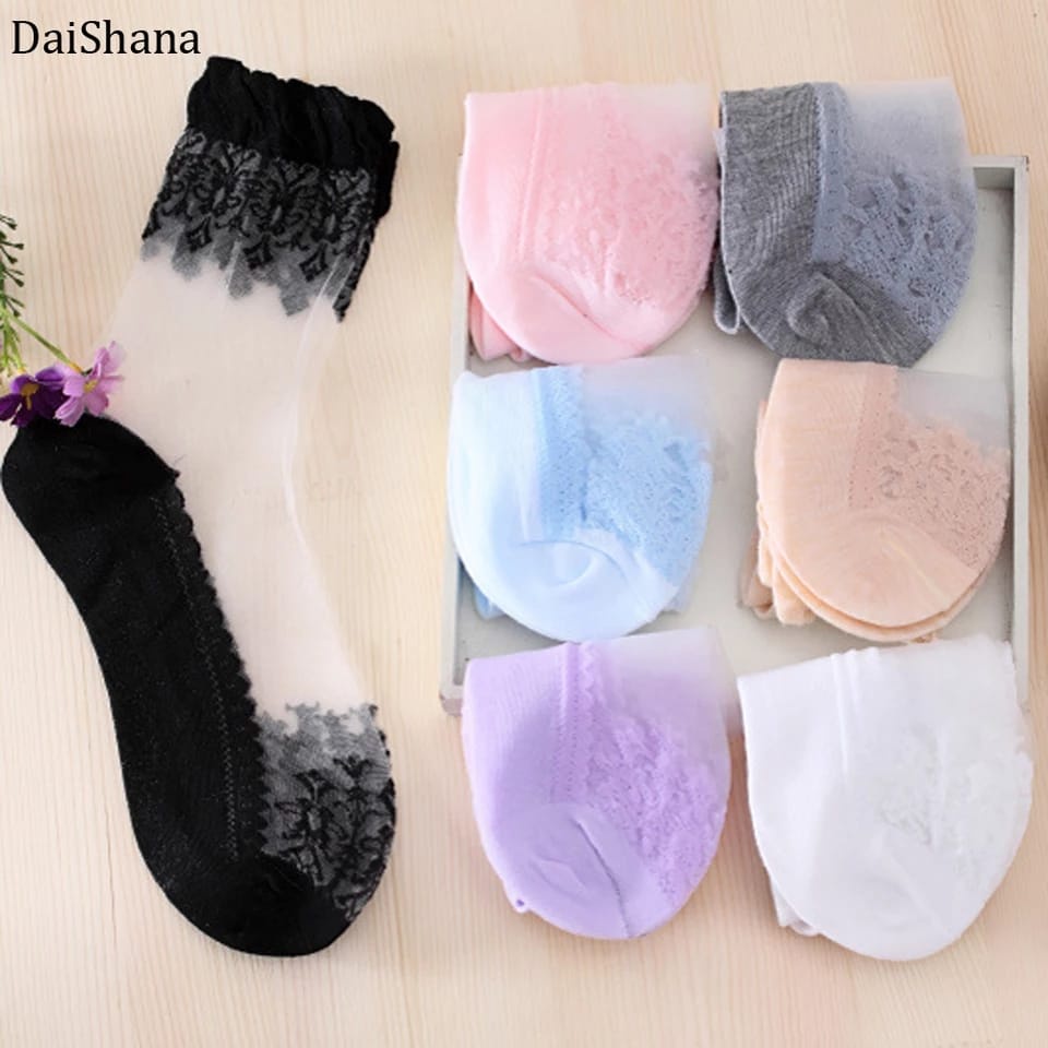 Kaos Kaki Renda Dewasa Sock Kaos Kaki Wanita Socks