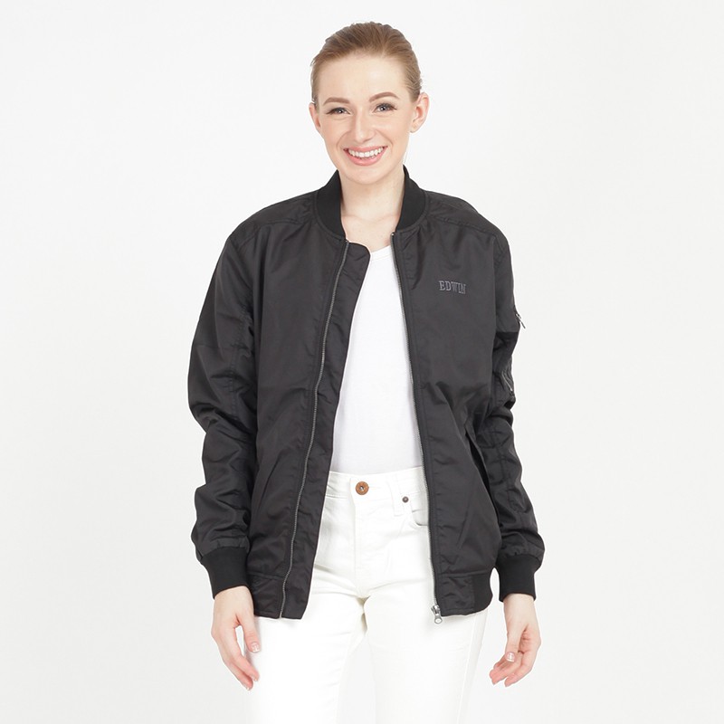 Edwin Jaket Bomber Unisex Rodeo Black