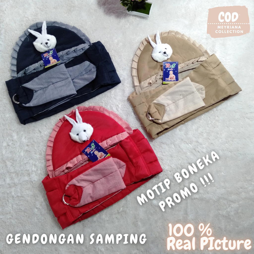 GENDONGAN BAYI / GENDONGAN BAYI SAMPING / GENDONGAN BAYI SAMPING BONEKA