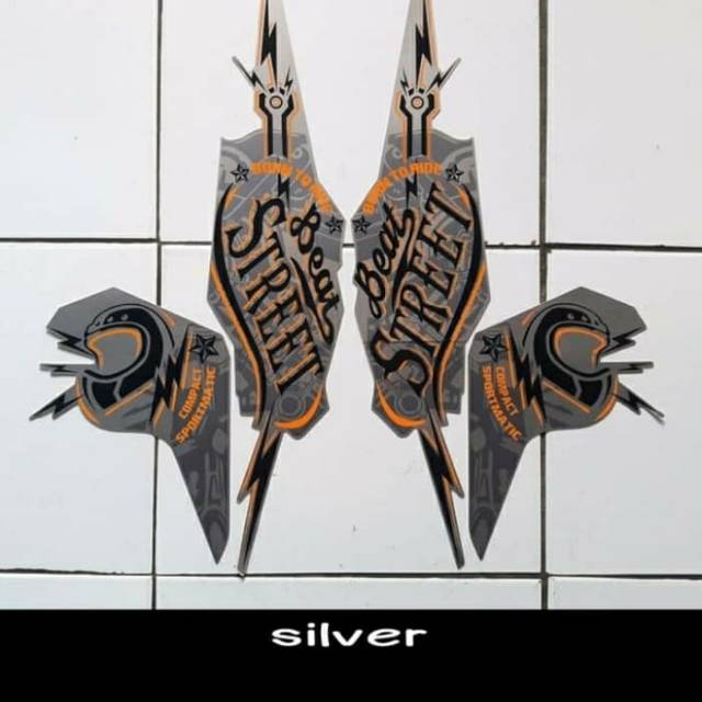 Striping beat street 2019 silver