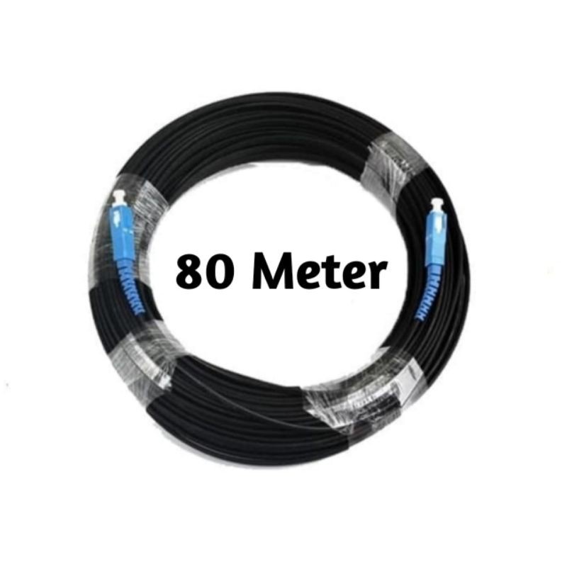 Netfo SC-SC-SM-SP 80M Precon Fiber Optic Drop Core Kabel 1Core 3Selling