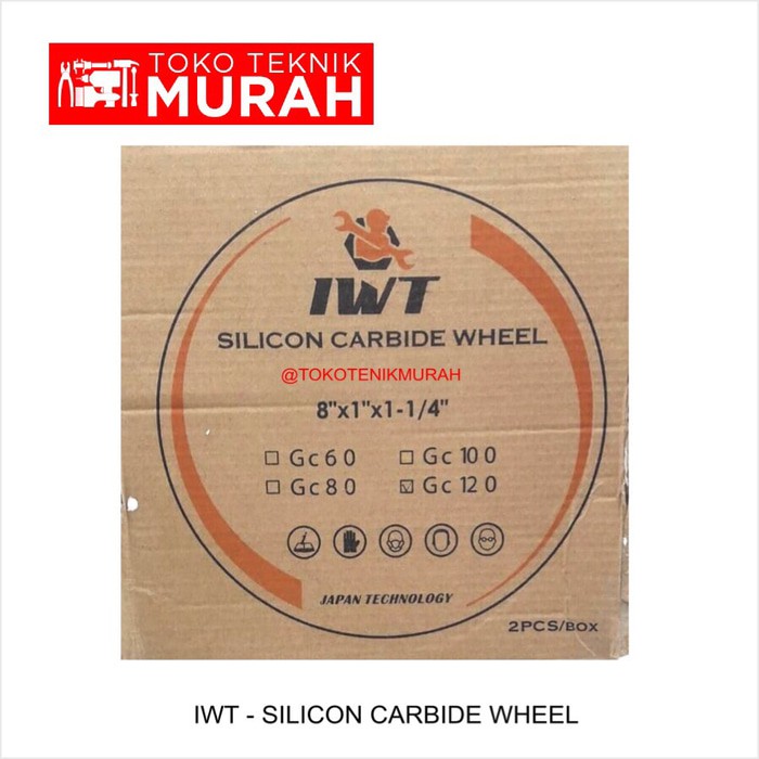 Batu Gerinda Duduk 8 Inch - 8” Poles Gurinda Grinda