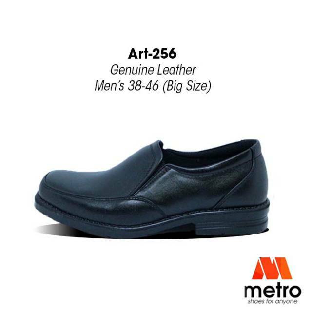 SEPATU - SEPATU PRIA - SEPATU PANTOFEL KULIT ASLI BIG SIZE MURAH COWBOY ART 256 UKURAN 38-46