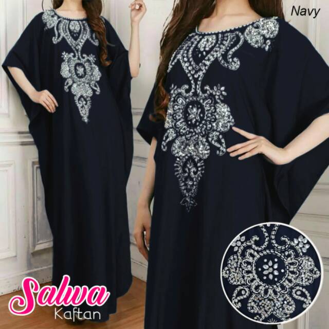 Kaftan salwa payet ld 140 pjg 138 , bahan valvet