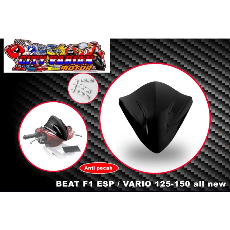 Visor Beat F1 ESP Injeksi Vario 150 all New 2018 Beat Vario 125 150 New Beat Karbu Vario 125 150 LED