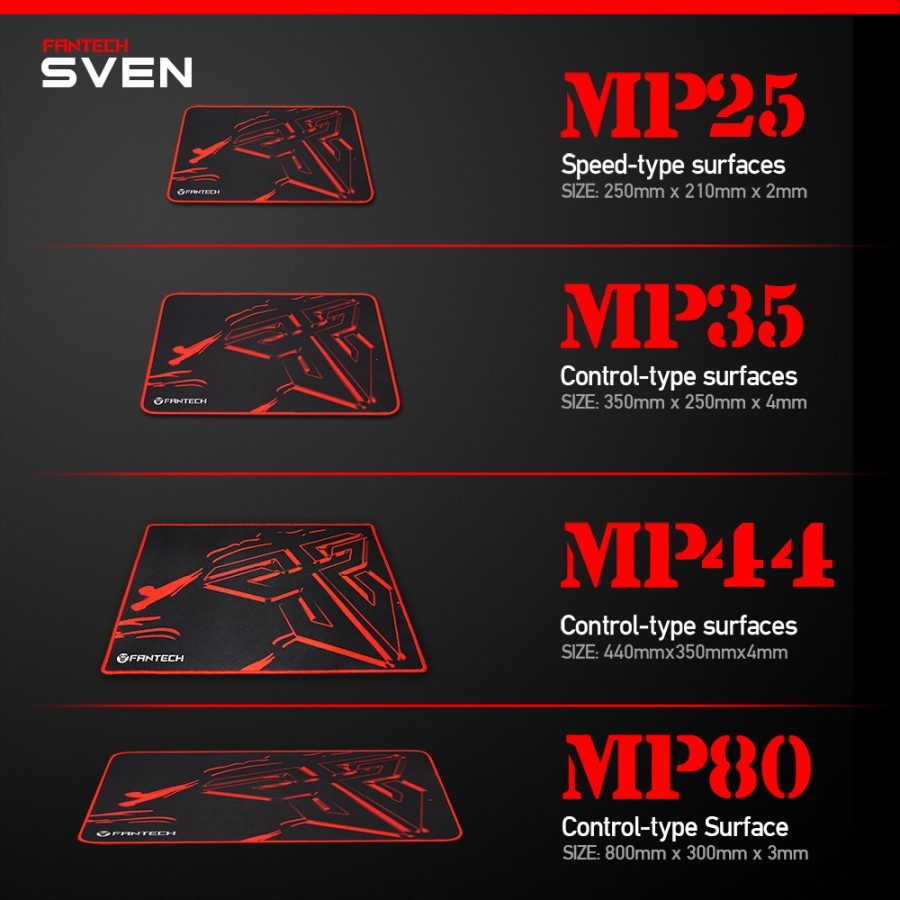 Mousepad Gaming Fantech SVEN MP25