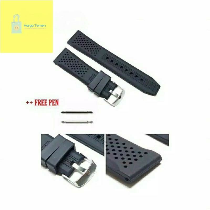 STRAP TALI JAM TANGAN SEIKO CITIZEN ORIENT UKURAN 22MM TALI JAM SEIKO