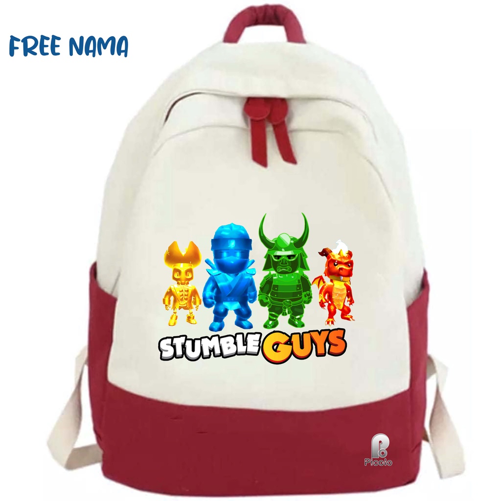 Tas Sekolah Anak SD Backpack SKIN STUMBLES GUYS