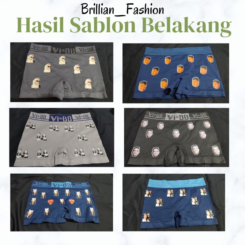 (FREE BOX) COD BOXER CUSTOM ANTI SELINGKUH | CELANA DALAM UNIK SEHARI JADI